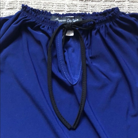 Blue Suit Separate Top - Picture 2 of 3